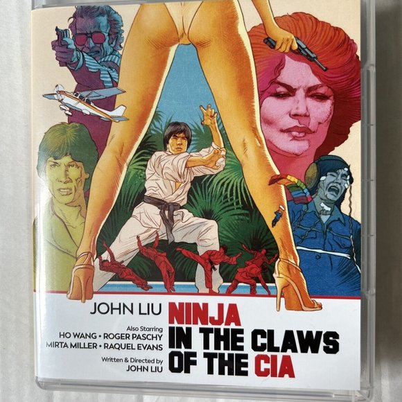 Vinegar Syndrome 4K Ninja In The Claws Of The CIA Bluray-slipcover-John Liu-xtra - Picture 4 of 9